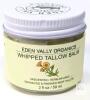NEW Eden Vally Organics Whipped Tallow Balm, Unscented / Herb-infused Grass-fed & Finished Beef Tallow, 2 fl oz / 59 ml