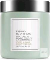 NEW Champagne Lift Body Creme, Firming Complex and Pink Pepperslim Skin Moisturizer Tightens Hydrates Dry Skin Arms & Legs. (Sweet Almond Coconut) 237ml