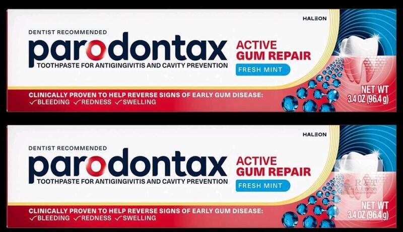 Parodontax Active Gum Repair Fresh Mint Toothpaste 3.4oz, 2-Pack, Sealed, Exp 2027