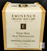 Eminence Firm Skin Acai Moisturizer, 2 fl oz (60 ml), For Normal to Dry Skin, Organic, Anti-Aging
