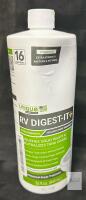 Unique RV Digest-It Plus Holding Tank Treatment, 32 fl oz, 16 Treatments, Enzyme Liquid, USA-Made