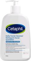 Cetaphil Daily Facial Cleanser 16 fl oz Pump, Fragrance Free, Normal to Oily Skin, Lot 420673