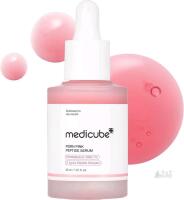 Medicube PDRN Pink Peptide Serum, 1.01 fl. oz (30ml), 1% PDRN, 5-Peptide Complex, Exp 2027