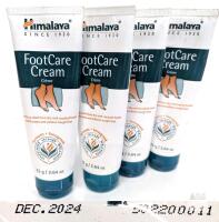 Himalaya FootCare Cream 75g x 4 Tubes, Moisturizing for Dry, Cracked Heels, Exp. 12/2024