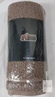 Gorilla Grip Dirt Grabber Doormat Latte PVC 35.4"x23.6" Non-Slip Outdoor Mat NRF 1325