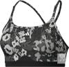 NEW Adidas ERCT LS Bra, 2XS A-C, Light Support, Black/Grey Camo, Training, 89% Recycled Polyester STOCK PHOTO INCL