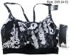 NEW Adidas ERCT LS Bra, 2XS A-C, Light Support, Black/Grey Camo, Training, 89% Recycled Polyester STOCK PHOTO INCL - 2