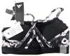 NEW Adidas ERCT LS Bra, 2XS A-C, Light Support, Black/Grey Camo, Training, 89% Recycled Polyester STOCK PHOTO INCL - 4