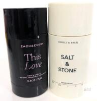 Each & Every This Love Natural Deodorant 2.5oz & Salt & Stone Neroli Basil Stick 2.6oz Pair Note: Online returns. Volumes may be lower than listed