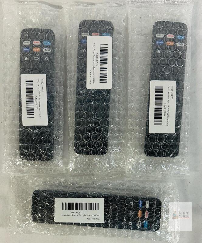Vizio XRT260 Voice Remote Control, Compatible with Vizio Smart TVs, Netflix & Prime Video Buttons