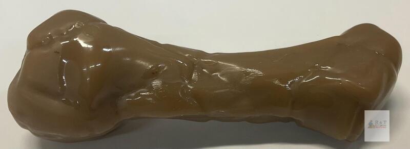 IPTPAS Tough Dog Chew Bone, Medium/Large, Brown, 7 Inch, Nylon, Made in China, X004Q7P8ID