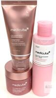 Medicube Collagen Night Mask, Jelly Cream & Niacinamide Toner Set &ndash; Exp 2028, 3 Full-Size