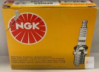 NGK BPR9ES 7788 Spark Plugs, 14mm Thread, 13/16" Hex, Heat Range 9, Qty 4, Solid Terminal