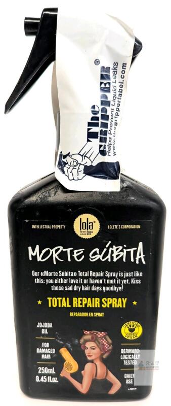 Lola Cosmetics Morte S&uacute;bita Total Repair Spray 250ml, Vegan, Intensive Treatment for Damaged Hair