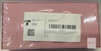 ZEXIYP Pink Electric Silicone Facial Cleansing Brush, Heating & Vibration, 5 Levels, Waterproof
