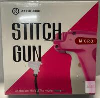 GARULUUUU Stitch Gun Micro Needle, Rose Red, Tagging Tool, Model X004LMQ2BF, All-Steel Needle