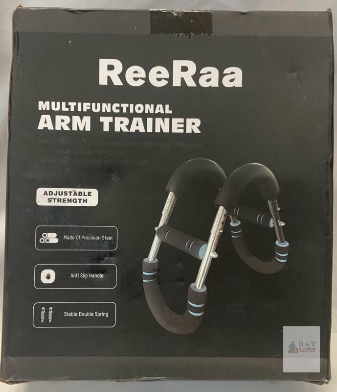 ReeRaa Twister Arm Trainer SBXLQ Black Gold, Adjustable Resistance 22-440 lbs, Precision Steel