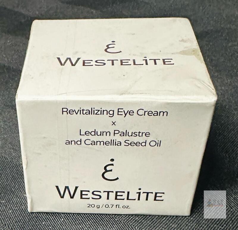 WESTELiTE Revitalizing Eye Cream 20g Ledum Palustre Camellia Seed Oil Anti-Aging Batch YE2914