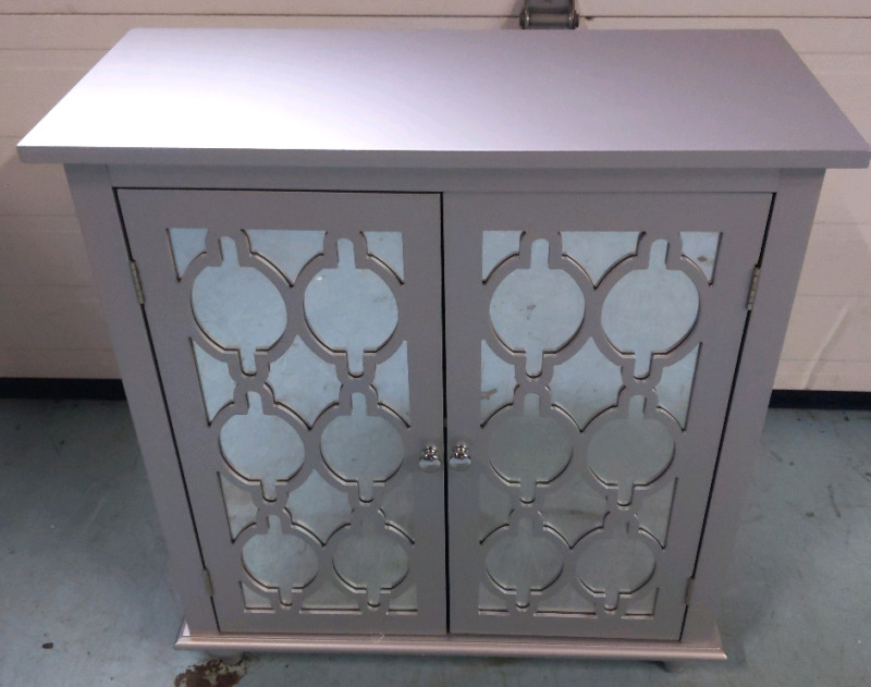 Decorative Silver Cabinet