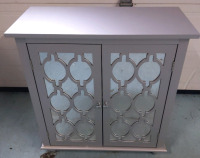 Decorative Silver Cabinet