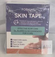 FODIEME Skin Tape, Premium Hypoallergenic Silicone Scar Sheet, 1.6"x60", Batch 20250304-01