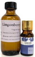 Lingonberry Spice Fragrance Oil 2 oz & Lavender Essential Oil 10 ml for Soap Making Note: Online returns. Volumes may be lower than listed