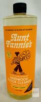 Aunt Fannie&rsquo;s 32oz Bright Lemon Ultra-Concentrated Hardwood Floor Cleaner, Plant-Based, Makes 16 Gallons