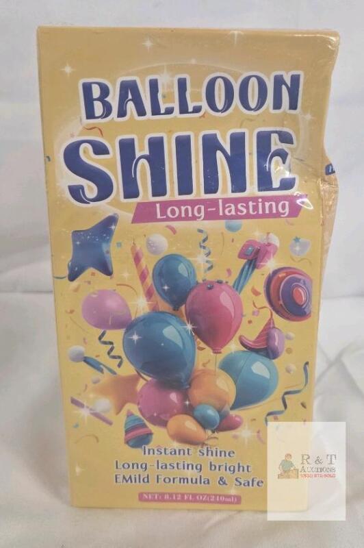 Balloon Shine Long-lasting Spray 8.12 fl oz, Bright Gloss Finish for Parties & Weddings
