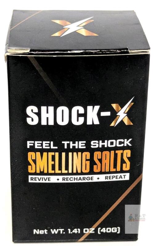 SEAKED SHOCK-X Smelling Salts, 1.41 oz (40g), Energy & Focus, Batch X004I8DQU7