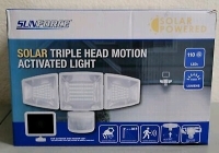 Solar Triple Head Motion Activated Light