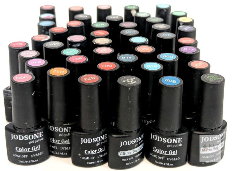 Assorted 5ml JODSONE Gel Nail Polishes, Base & Top Coats