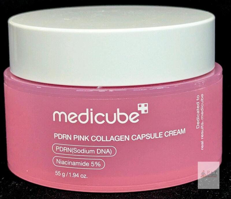 Medicube PDRN Pink Collagen Capsule Cream 55g Niacinamide 5% 2027 Expiration, Batch 2E0576 Note: Online returns. Volumes may be lower than listed