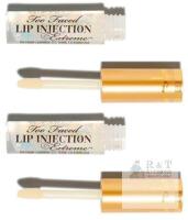 2 New Too Faced - Lip Injection Extreme, Instant & Long Term Lip Plumper, 1.5g Each