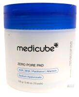 New Medicube Zero Pore Pad 2.0 &ndash; 70 Pads, 5.46 oz, AHA/BHA/Allantoin, Exp 07/08/2028, Korea