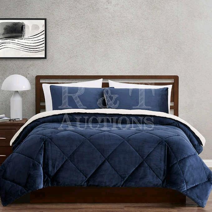 New London Fog Home 3 Piece Comforter Set