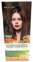 New Herbishh LIGHT BROWN Colour Shampoo With Full Grey Coverage, 3-in-1, Long Lasting Hair Colour, 400ml, exp 15/5/2026