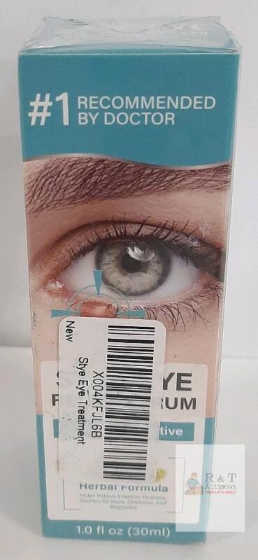 Stye Eye Relief Serum, Herbal Formula, Paraben-Free, 1.0 fl oz (30ml), Sealed, X004KFJL6B