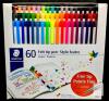 New STAEDTLER Triplus Fineliner Pens &ndash; 48-Color Set | Superfine 0.3mm Tip, Ergonomic Triangular Grip, Water-Based Ink, DRY SAFE Technology, No Bleed, Ideal for Writing, Drawing & Journaling - 2