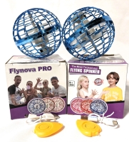 2 New Flynova Pro 360 Flying Spinner Toys