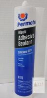 Permatex 81173 Black Silicone RTV Adhesive Sealant, 12.9oz Tube, Low Odor, Not for Engine Use