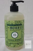 Mrs. Meyer&rsquo;s Clean Day Iowa Pine Hand Soap, 12.5 fl oz, Limited Edition, Plant-Derived, Pump Bottle