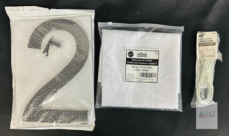 GE 48" Portable Luminaire Linking Cord 30569, 18AWG, SPT-2, 6A/125V, White, For GE Lighting System
