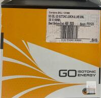 NEW! BB Aug 2026, SiS GO Isotonic Energy Gel Lemon & Lime 60ml x 30, Batch F5123,