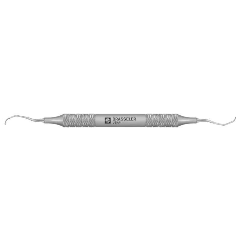 New BRASSELER SG13/146 Gracey 13/14 Curette in #6 Handle Dental Tool