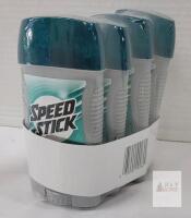 NEW Speed Stick Regular Deodorant 4-Pack, 3.0 oz Each, 24 Hr Protection