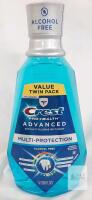 Crest Pro-Health Advanced Multi-Protection Mouthwash, Alcohol Free, 33.8 fl oz, July 2027 Expiry