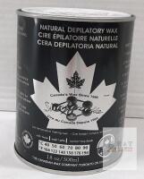 Sharonelle Natural Depilatory Wax Strip Wax 18 oz (500 ml) Low Temp, Professional Use, Canada
