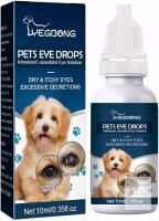 NEW Yegbong Eye Drops for Dogs, Used to Clean Tear Stains, Remove Eye Stains and Relieve Itchiness & Dryness, 10ml