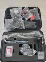 New - Pellking Selfie Stick & Headgear Combo Kit w/Case . Appears Complete