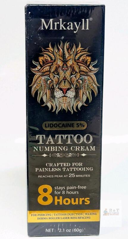 NEW Mrkayll 5% Lidocaine Tattoo Numbing Cream 60g